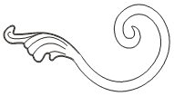 Кованые элементы 343/10, 343/12